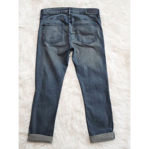 CALVIN KLEIN SLIM BOYFRIEND CUFFED WOMEN'S JEANS - SIZE 6 - Picture 3 of 11